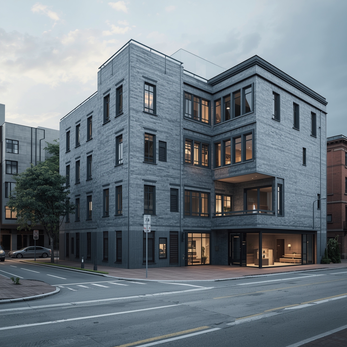 3D arkitektur af Handmadepresent studerende